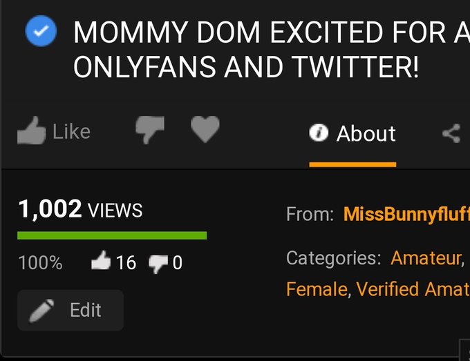 WOOT! Over 1k views on my vid on pornhub in 3 days! https://t.co/Dg3375S1Wj https://t.co/KH7mBUF59v<a href="/tag/mvsales"class="tags"><span>#mvsales</span></a>