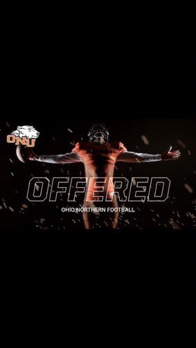 jett_gott's tweet photo. After a great call with @CoachCruzen I’m beyond blessed to announce my second offer from Ohio Northern! #RWYPF #GoPolarBears https://t.co/4D7yfloiDv