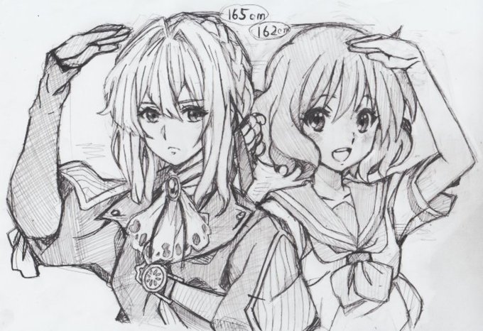 ヴァイオレットエヴァーガーデン ヴァイオレットの身長は 年齢や裏設定についても Tomblog