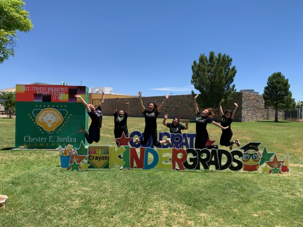 Congrats to our kinder grads! Our end of year parade turned out great! 🥳🎉🎓 #KinderSquad #CJE
