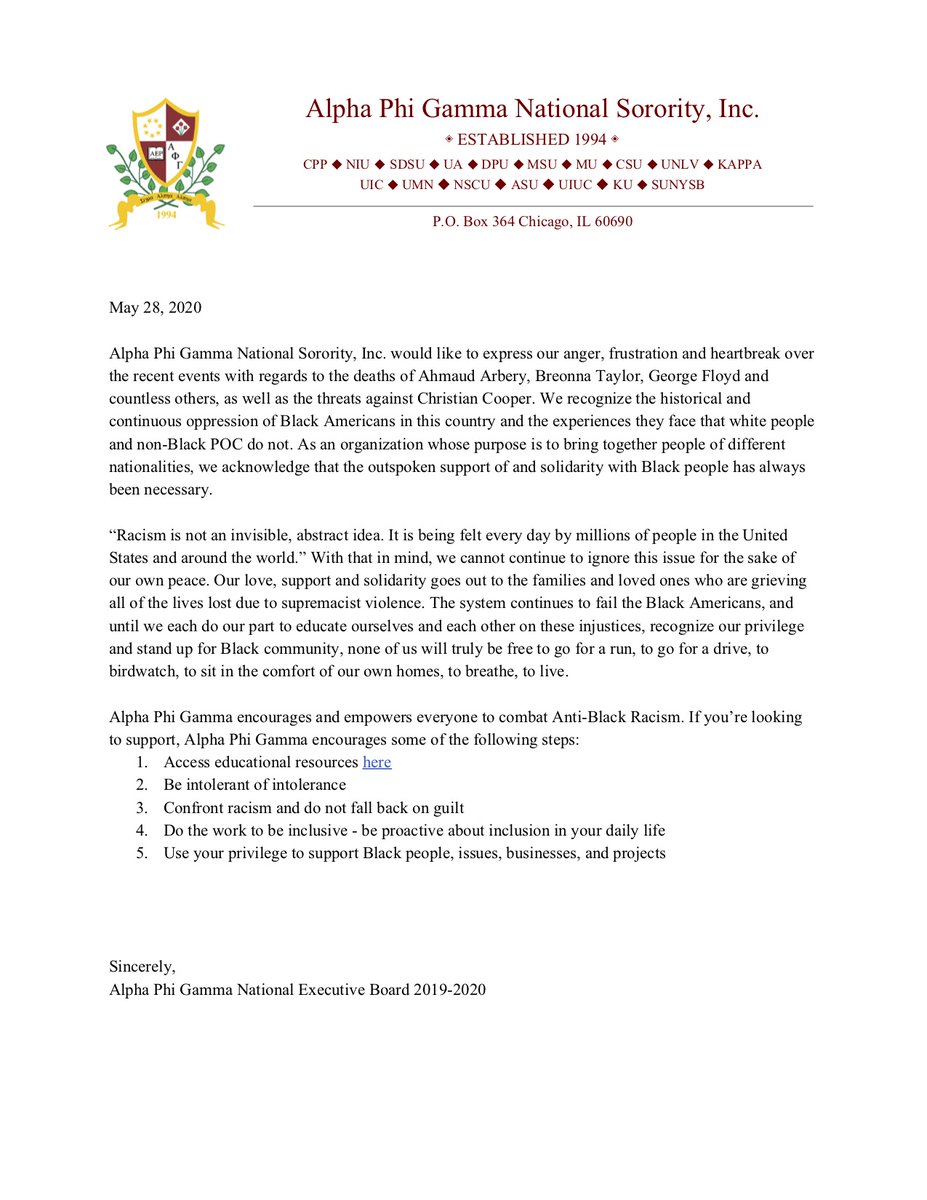 Alpha Phi Gamma tweet media