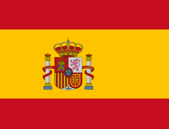 Bandera española actual (1981-actualidad)Ya en Democracia la bandera nacional adopta el escudo actual que representa a los antiguos reinos peninsulares históricos: Reino de Castilla, Reino de León, Corona de Aragón, Reino de Navarra y Reino de Granada.