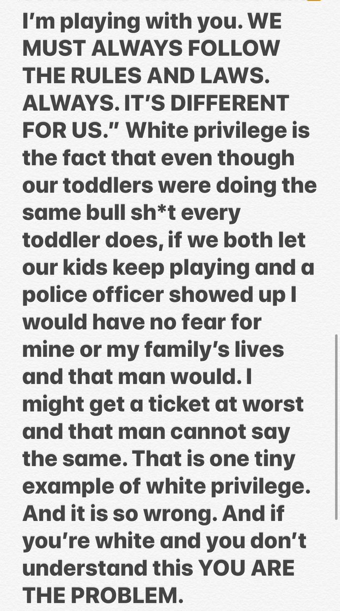 _AdrienneS_'s tweet photo. This man’s talk with his children is about the most simple and “mild” way I can muster to explain white privilege. #BlackLivesMatter https://t.co/CuYE0tDzsV