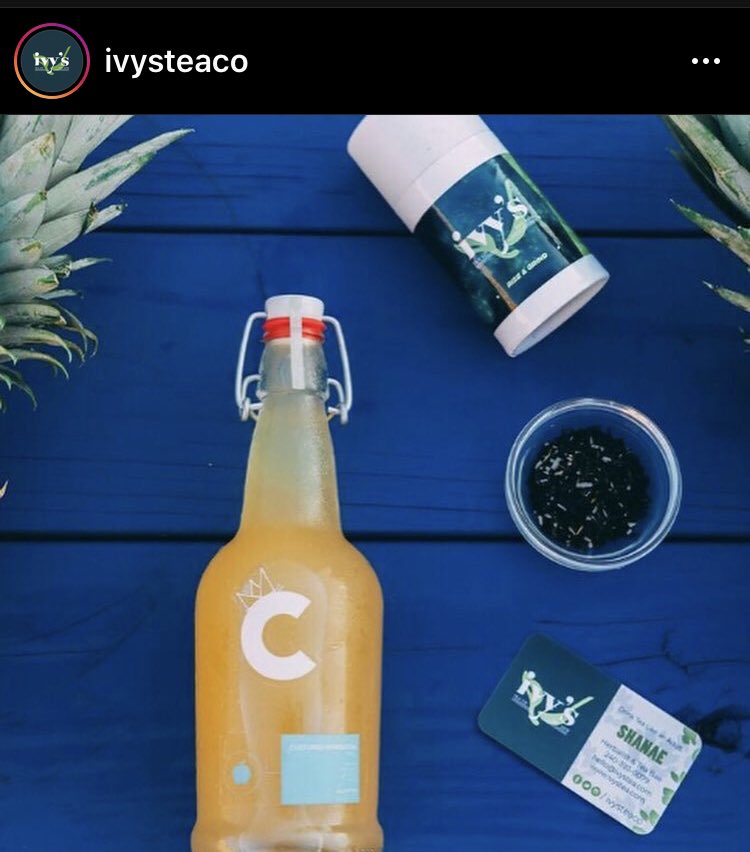 I’ll also add The Cultured Kombucha. It’s very DC based, so many wont be able to try it, but it is a Black woman owned kombucha shop. Back in 2019, we collab’d.