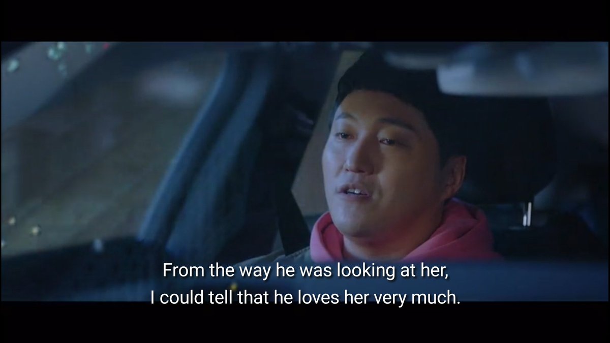 ikjun's car.seokhyeong would often sit at the front passenger seat of ikjun's car (ep2 & ep8) in episode 9, we finally saw songhwa getting off from the front seat of ikjun's car. ikjun also waited for her and sent her home. #HospitalPlaylist