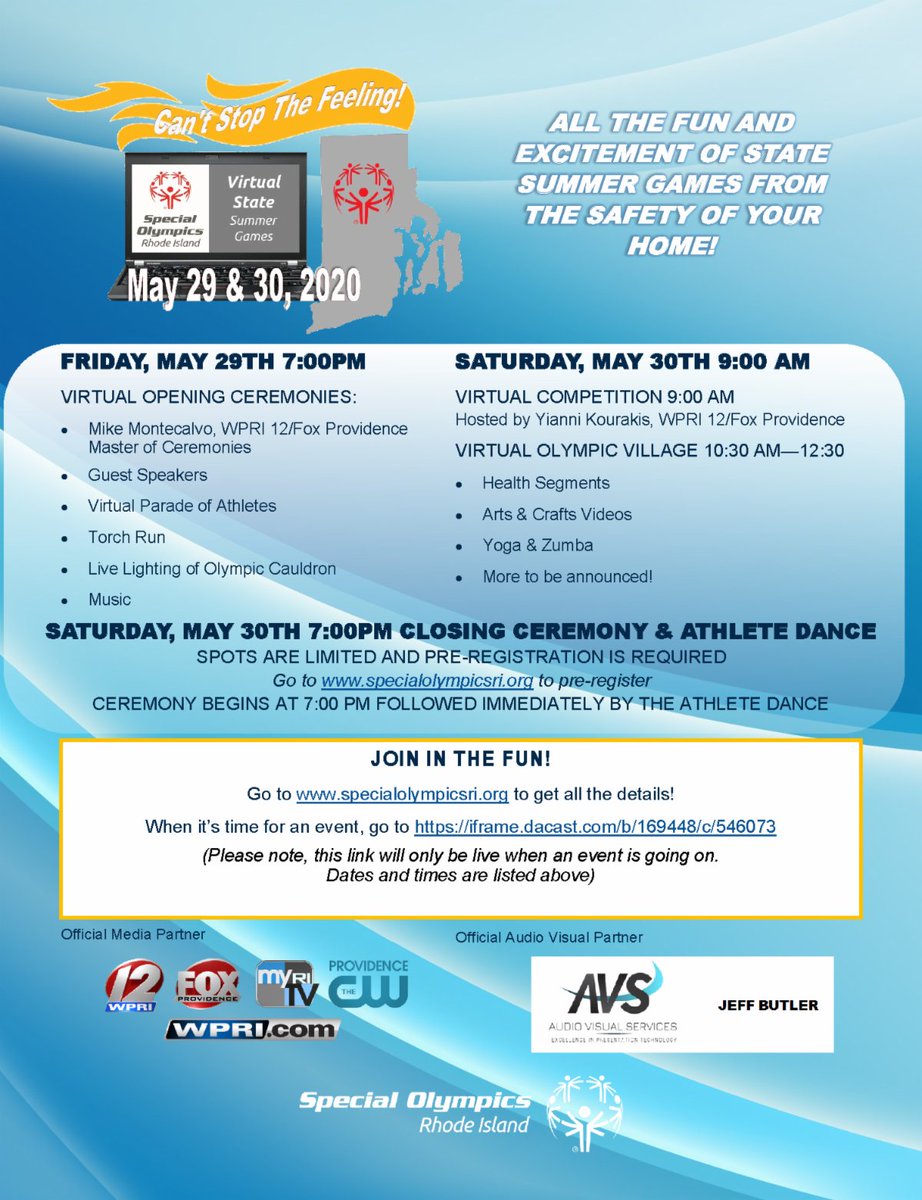 Special Olympics RI tweet media