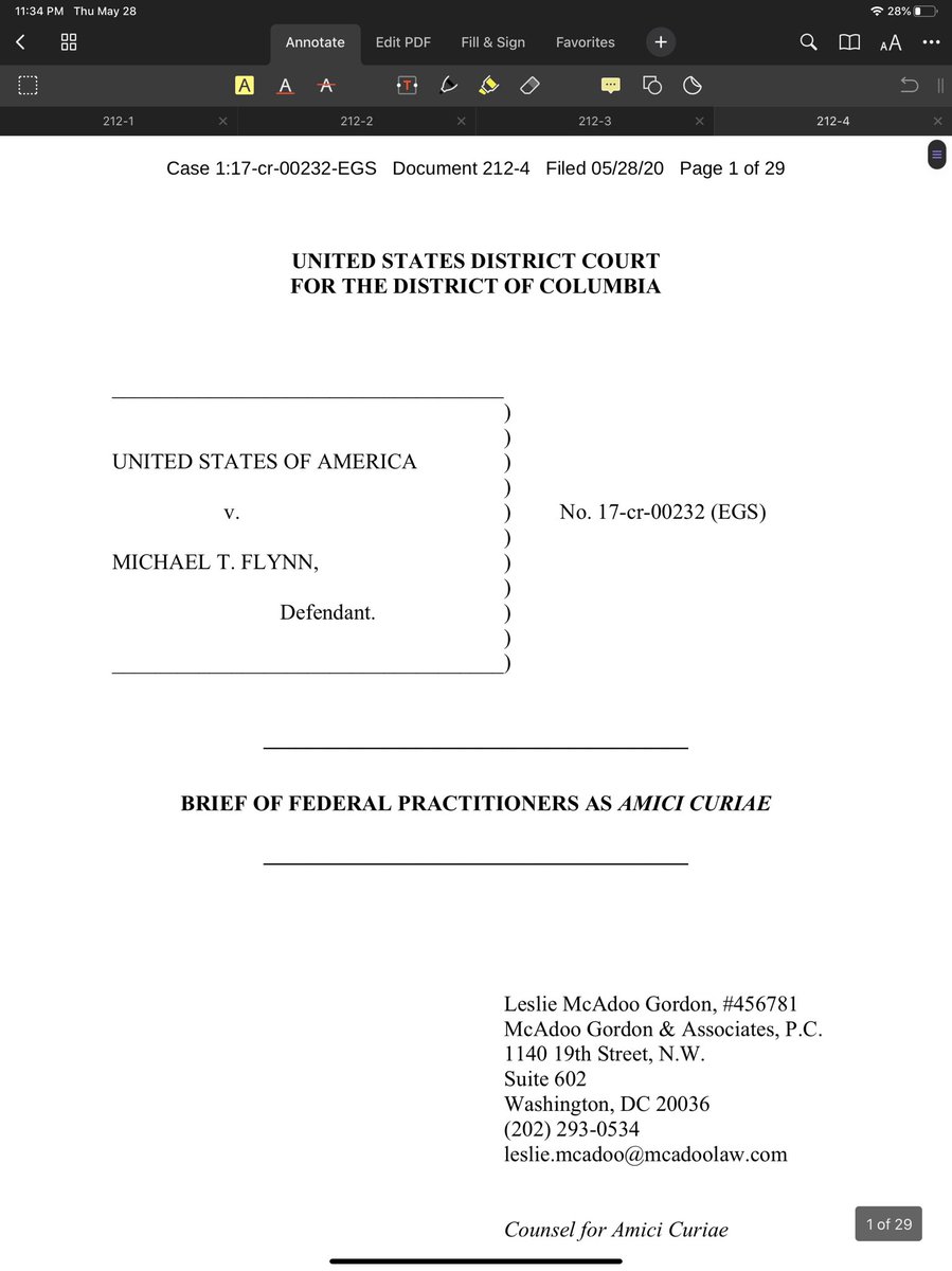 Breaking! All of the good guys have just entered amicus on behalf of  @GenFlynn! Including,  @McAdooGordon  @ProfMJCleveland  @RonColeman  @TGowdySC and more! Reading now.