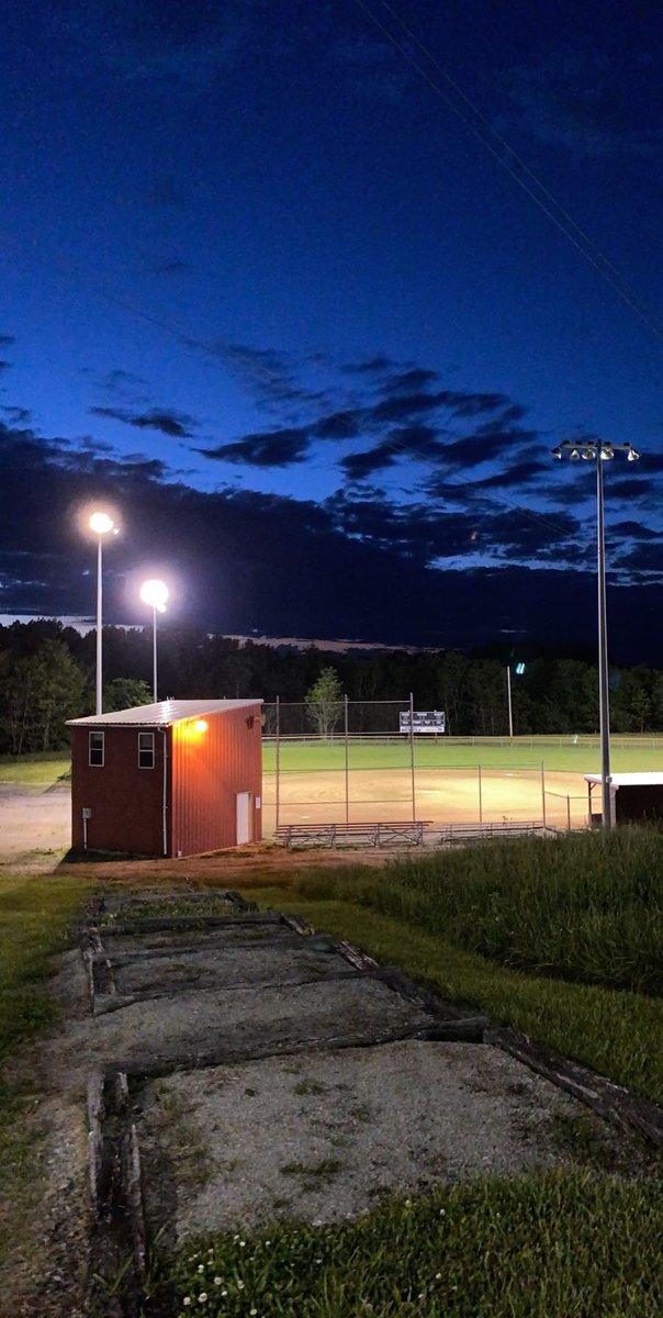 Lights did go on once this season in honor of our only senior. Best of luck to all of the class of 2020!