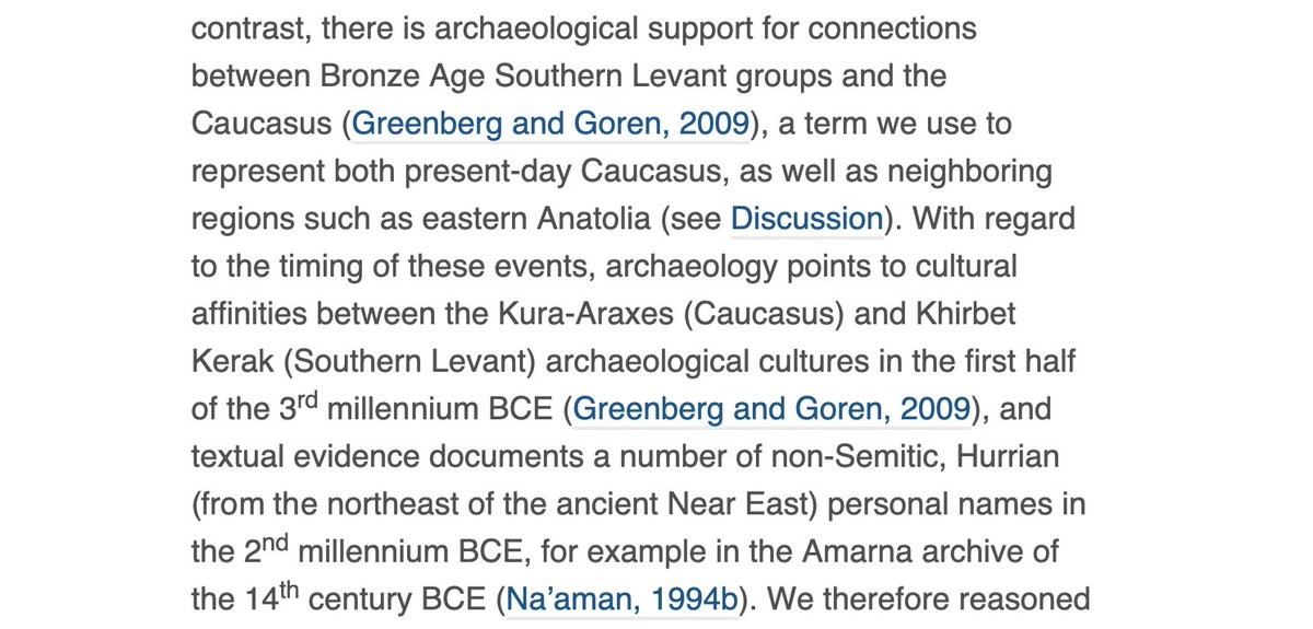 AFAIK the idea of some Levantine ancestry from the Caucasus or Zagros hasn't appeared in previous DNA studies, but has been suggested before on archaeological and linguistic grounds, as the study notes.