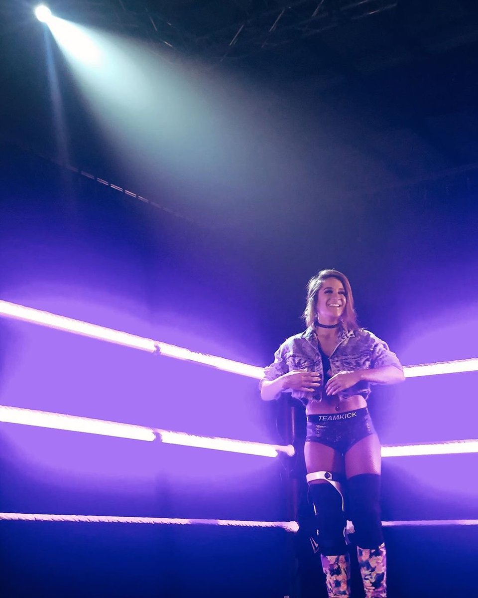 For those wondering <a href="/Delilah_SCW/">Delilah</a> and I were backstage last night <a href="/supremecw/">Supreme Championship Wrestling</a> Breakdown. Took some pics, looked cool as hell doing it and you can bet we're ready to become the Worlds Best at Taking Hold of the Flame.