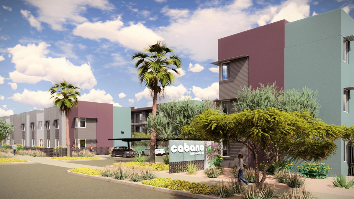 LiveGreenlight's tweet photo. Greenlight is thrilled to announce we have broken ground on our Cabana on Hayden community. We are thankful our future residents will be able to enjoy the gorgeous neighboring outdoor sanctuary, Eldorado Park, a valued treasure here in #Scottsdale.  #cabanaonhayden #apartments https://t.co/D3jT8Bfkj9