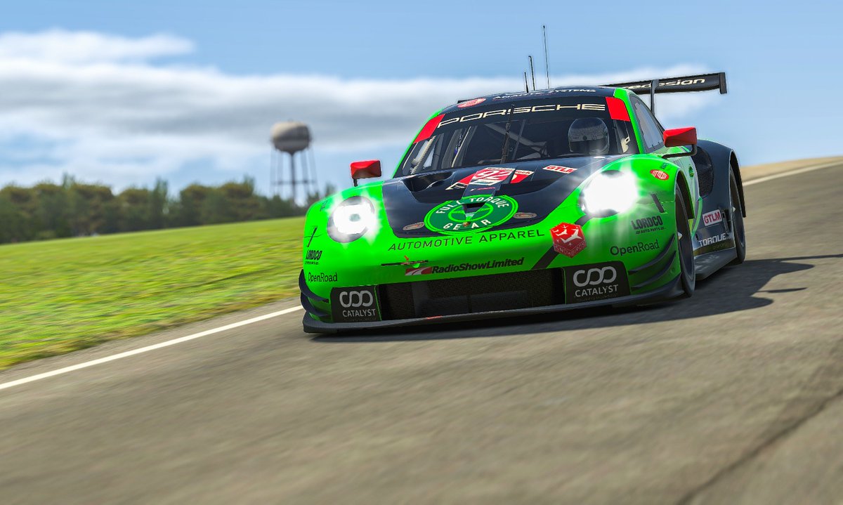 PorscheRaces's tweet photo. #IMSA - 15 minutes left on the clock in @IMSA @iRacing Pro Series round @VIRNow. Current positions: Shane van Gisbergen (No. 97) in P4, Shinya Michimi (No. 86) in P6, Scott Hargrove (No. 92) in P9 #Porsche #911RSR https://t.co/afHJkwdAGW