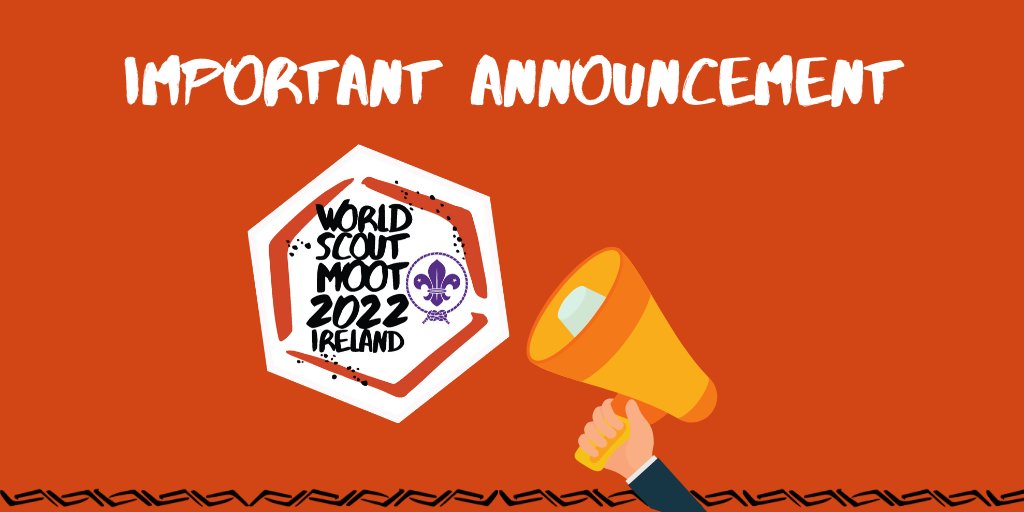 Following a lengthy review and consultations between the Moot Planning Team, Scouting Ireland, WOSM, and other key stakeholders, we have made the difficult decision to postpone the 16th World Scout Moot in Ireland until summer 2022.