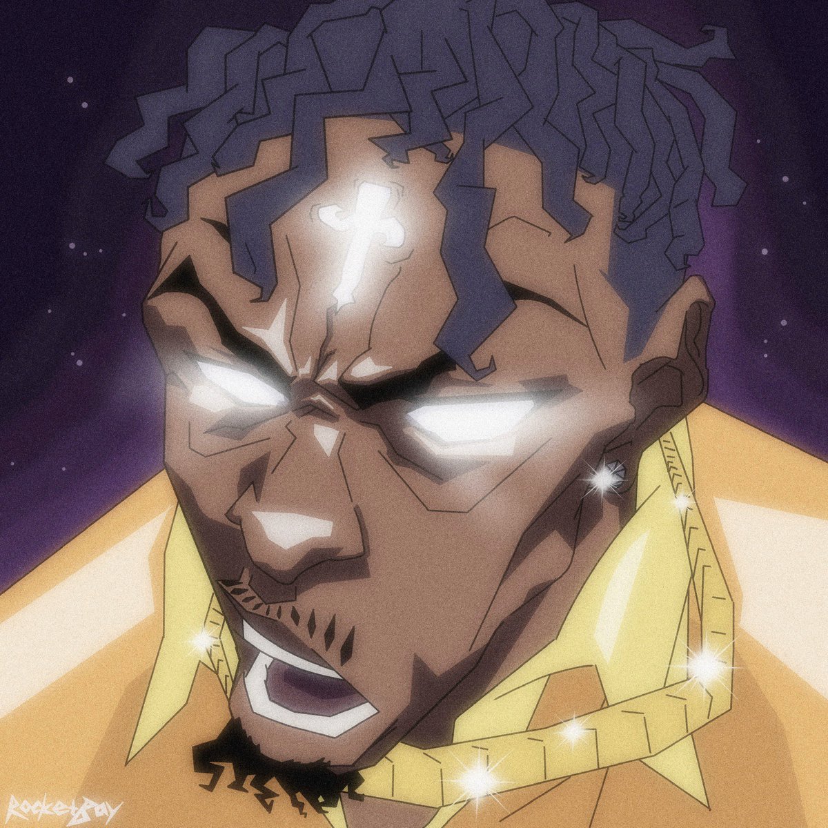 I drew 21 Savage as Aang from Avatar <a href="/21savage/">Saint Laurent Don</a>  Just thought they has similar head tats #21savage #AvatarTheLastAirbender #Aang #AvatarOnNetflix #savagemode2