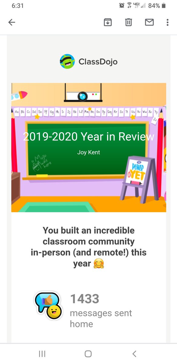 JoyKent20's tweet image. All about communication with parents for me and my partner. #pirateprideIN @ClassDojo