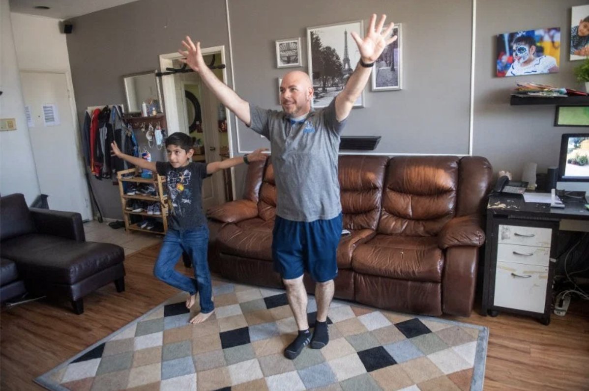 Click the link below to read the Los Angeles Daily News story on why Aiden and his dad are dancing! 

dailynews.com/2020/05/10/ami…
