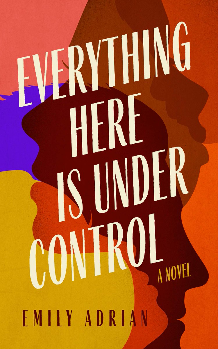 EVERYTHING HERE IS UNDER CONTROL by  @adremily from  @BlackstoneAudio. Cover design by  @AlenkaDesign Big ups to the marketing team at  @BlackstoneAudio for knowing the cover designer's name. For all the other covers, if you know the illustrator and designer's names, please share!