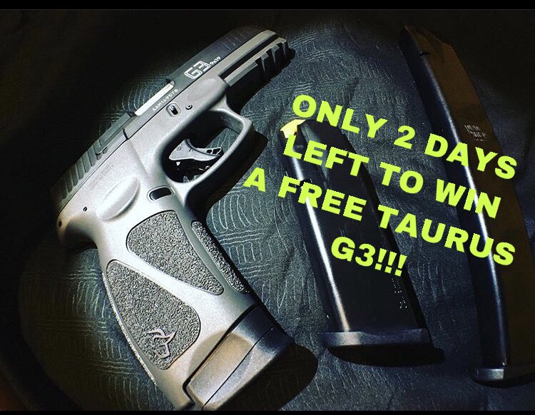 cola_shots's tweet photo. Only two days left! Click the link to get entered. https://t.co/H6vYbhB9R0 #taurus #taurusg2c #taurusg3 #glock #glock17 #glock19 #glock21 #glock22 #glock18 #glock19x #glock44 #glock45 #glock42 #glock43 #glock43x #sigsauer #sigp365 #sigp320 https://t.co/1D5BtkIFSR