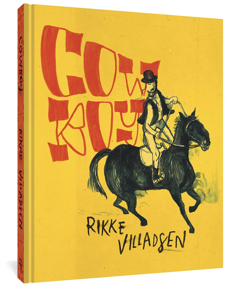 COWBOY by Rikke Villadsen from  @fantagraphics Love the text design on this in particular