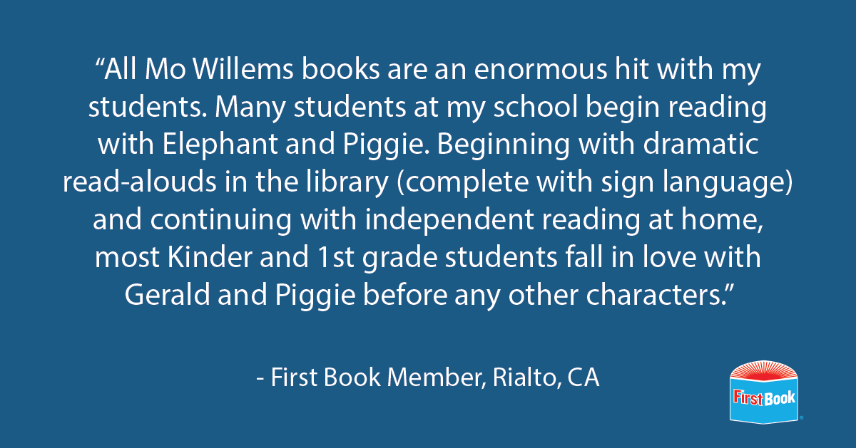 FirstBook's tweet photo. @The_Pigeon's stories are a major hit!! 

What's your favorite #MoBook?? #MonthOfMo https://t.co/T0jmIaW4bz