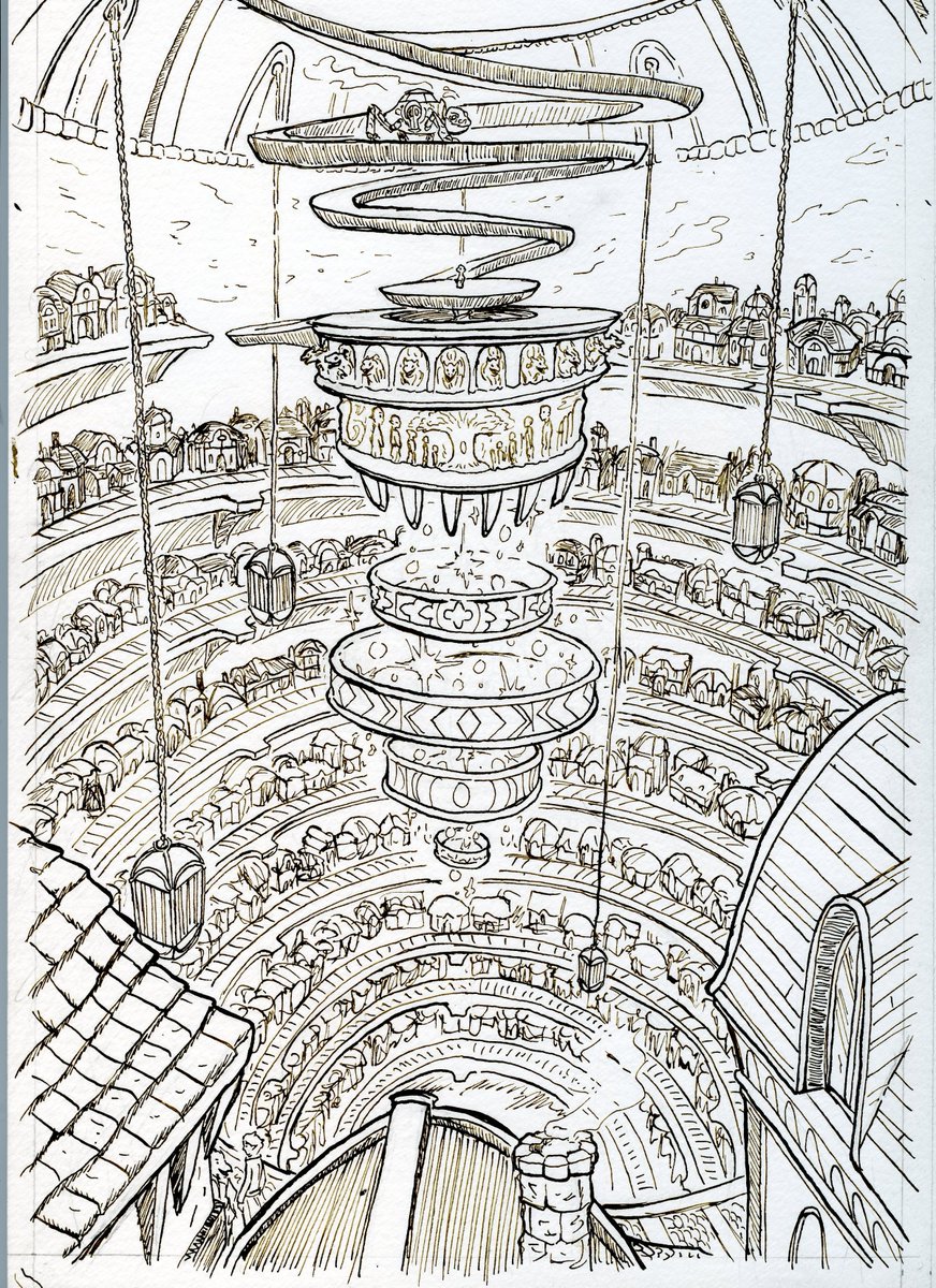 Here's a look at my process for painting a key scene in my graphic novel THE CHANGELING KING. 