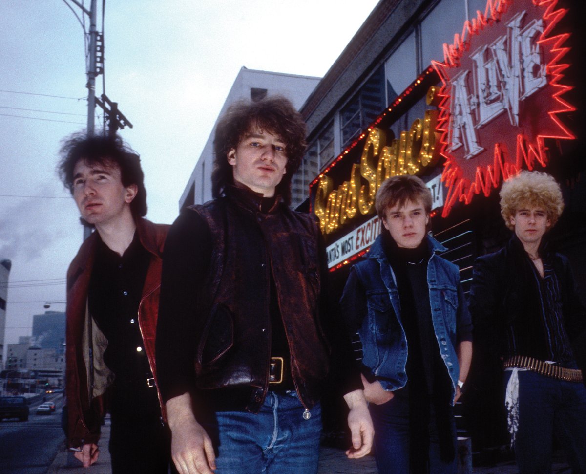 U2 came back 7 months later.  Adrian Boot shot pix along W. Peachtree St.The band played “I Will Follow” twice in its Agora set.This Dec 1, 1981 bootleg proves the spiritual sound of U2's debut album, Boy hasn't changed much since.  #U2inATL 
