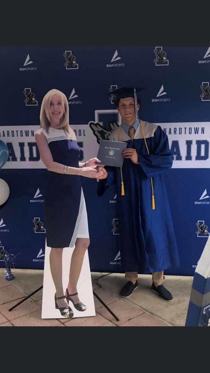 LHS_SMCPS's tweet photo. Still Jill had a great time today at Graduation! Can’t wait for tomorrow.                                         #RaiderSTRONG https://t.co/rZvI9XRIe5