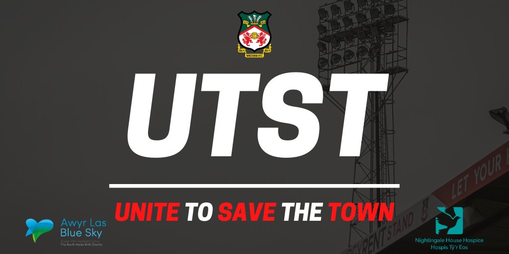 Wrexham AFC (@wrexham_afc) on Twitter photo UTST | Unite to Save the Town
π wxmafc.uk/UTST
We're launching our fundraiser to ensure our club is here for the next generation despite these difficult times, while also helping <a href="/NightingaleHH/">Nightingale House</a> & @AwyrLasCharity
π΄βͺοΈ #WxmAFC π€ #UTST UTST | Unite to Save the Town
π wxmafc.uk/UTST
We're launching our fundraiser to ensure our club is here for the next generation despite these difficult times, while also helping <a href="/NightingaleHH/">Nightingale House</a> & @AwyrLasCharity
π΄βͺοΈ #WxmAFC π€ #UTST