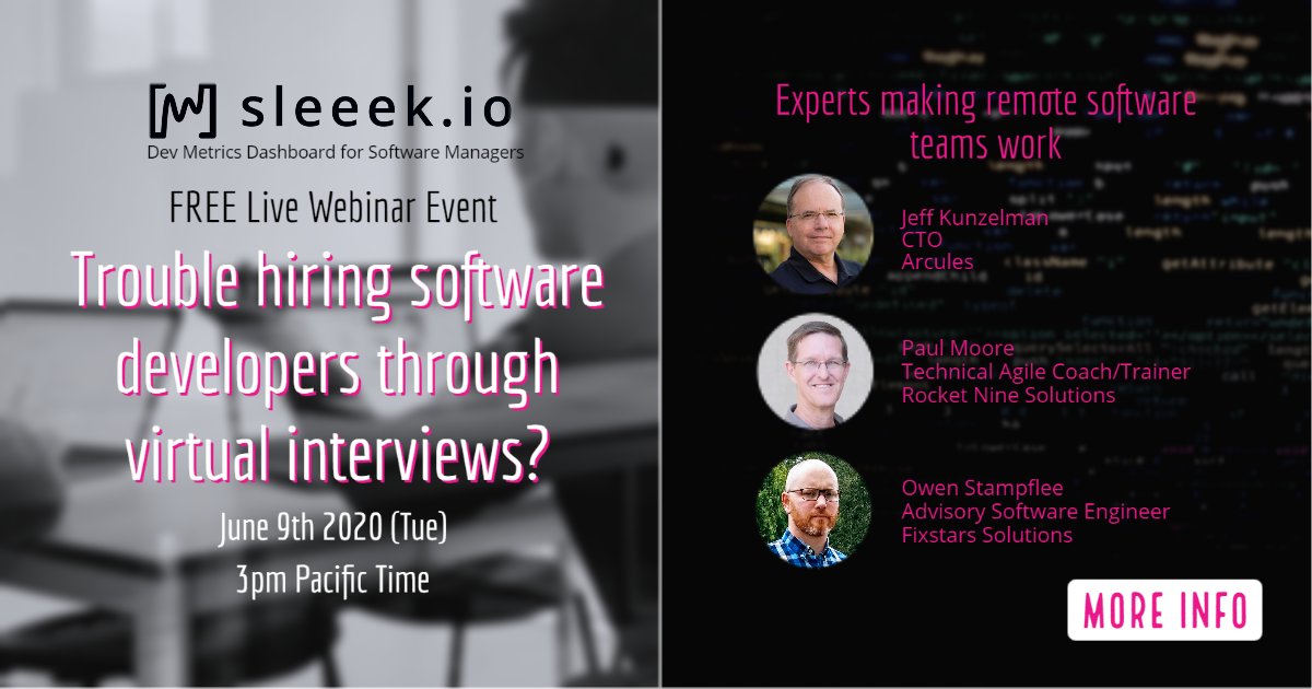 siderlabs's tweet photo. [Free Webinar] https://t.co/aBWBIsbcCN There are challenges to hiring quality software developers when you can't work on problems face to face. Learn how successful teams are doing this.     #softwaredevelopment #hiring #onboarding https://t.co/fixPBgFIxc