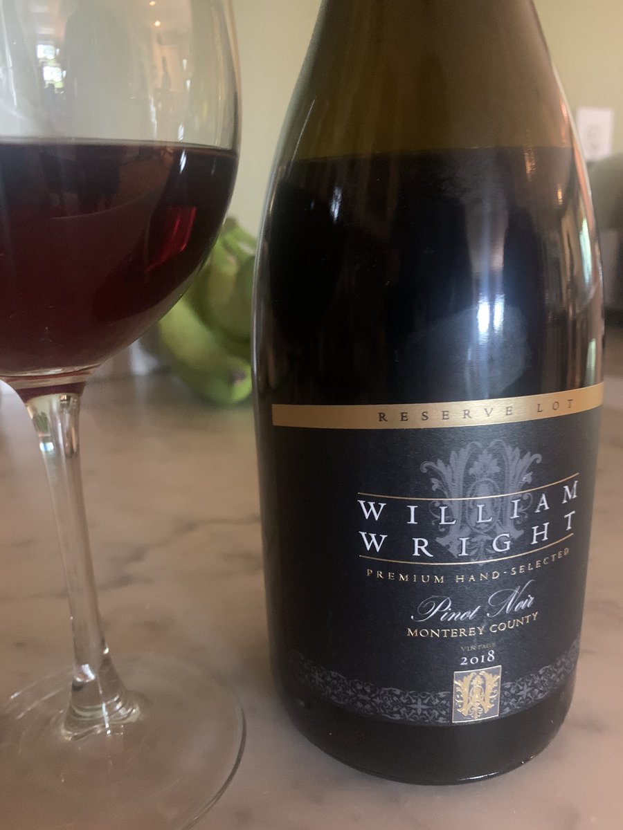 SommelYAY's tweet photo. @AldiUSA - Thank you! You have maybe one of my BEST finds EVER.  $9.99 is the price for William Wright “Reserve Lot,” “Hand Selected,” Pinot Noir 2018!  This Monterey Pinot is light but beautiful!  Bing Cherry, Rose Pedal, Red Apples and light Cinnamon. Going back for more! https://t.co/LRfc82UH2L