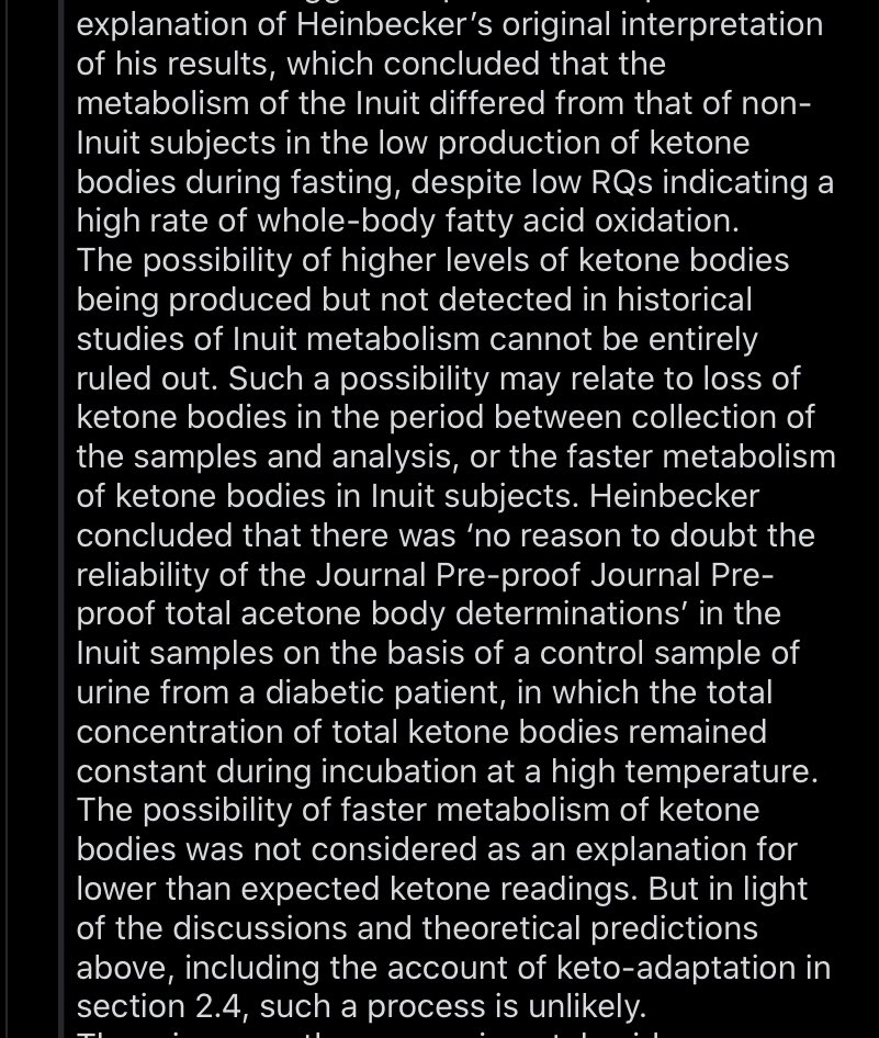 @NataliaLindu Aún más, si revisas conclusiones hay argumentos bastante sólidos y que son reproducibles con personas cetoadaptadas por largos periodos. No puedes afirmar con certeza que no estaban en cetosis con evidencia tan débil