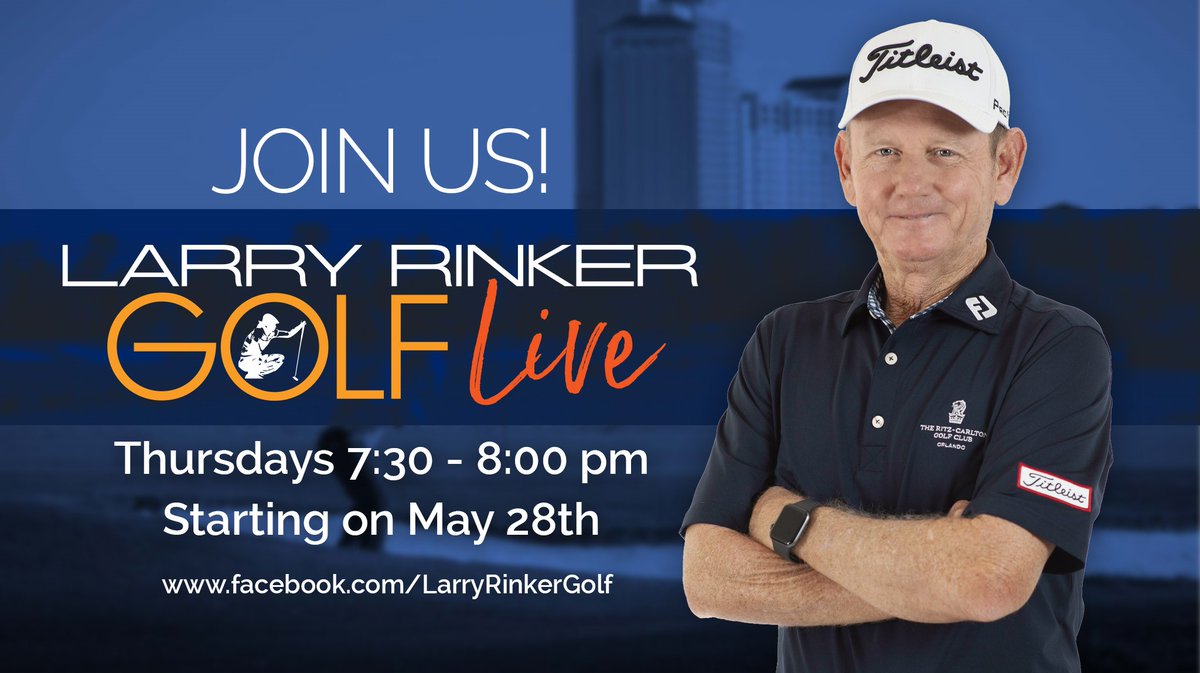 <a href="/LarryRinker/">Larry Rinker</a> Golf Live was on Facebook Live with special guest <a href="/laurierinker/">Laurie Rinker</a> discussing the short game and high trajectory shots. youtu.be/OV_ElioCdgo