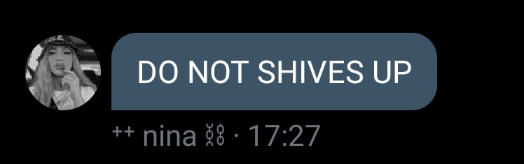 Nina being an idiot: A Thread