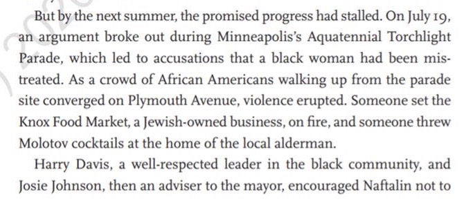 3/ During the “long, hot summer” of 1967, there was civil unrest across the country, including Minneapolis. Gov. Harold LeVander sent 600 National Guardsmen to north Minneapolis. Why? To be a calmer force than police, who wanted to take a harder line against protesters. (cont)