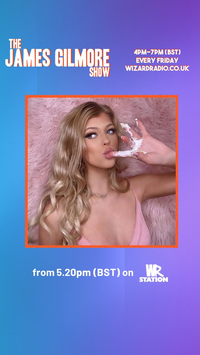 iamlorengray's tweet photo. my interview with @thejamesgilmore airs tomorrow on @wizradio at 5:20pm UK / 9:20am PT 🤍 listen here https://t.co/zKwdbqMGBh https://t.co/WQ81gGIegN