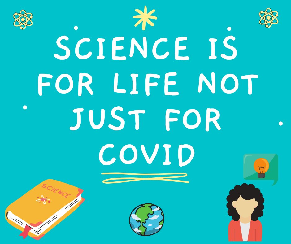 medickinson's tweet image. I was just interviewed about how great it is that science got so much attention during COVID-19. 
It's only great if it means we keep bringing #science to primetime TV and continue to increase science literacy by investing in science content for all through our mainstream media.