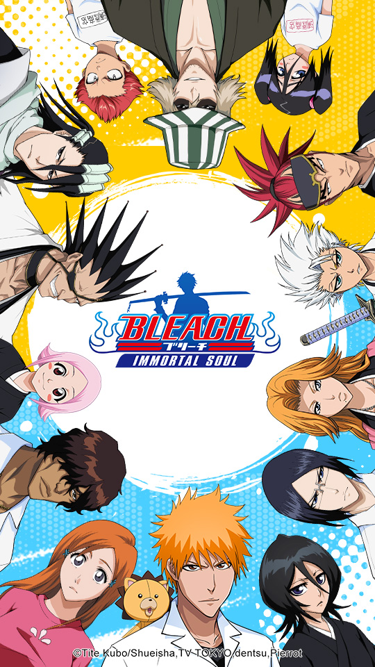 Bleach: Immortal Soul on X: Here's the wallpaper you never knew you needed  - the colorful cast of BLEACH staring up at you everytime you look at your  phone.  / X