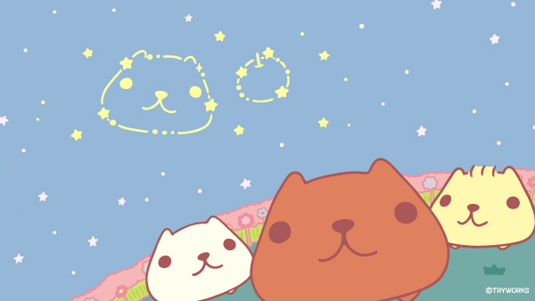 おほしさま キュラキュラ

#星の王子様の日 #ホワイトさん #カピバラさん #ひだまりさん 
