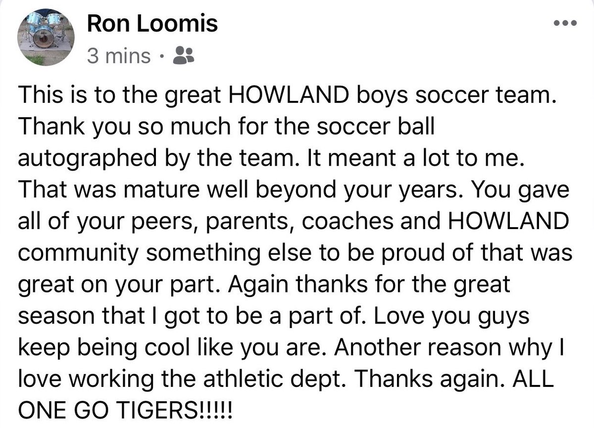 Howland Soccer (@howland_soccer) on Twitter photo 