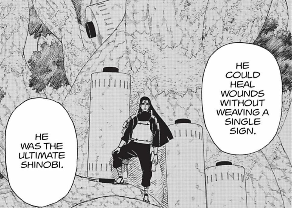AmitDS17's tweet photo. @kaputothe13thmo And her regen is like Hashirama's and she can spam it more than Tsunade. 😂 https://t.co/bpgVeMGUiL