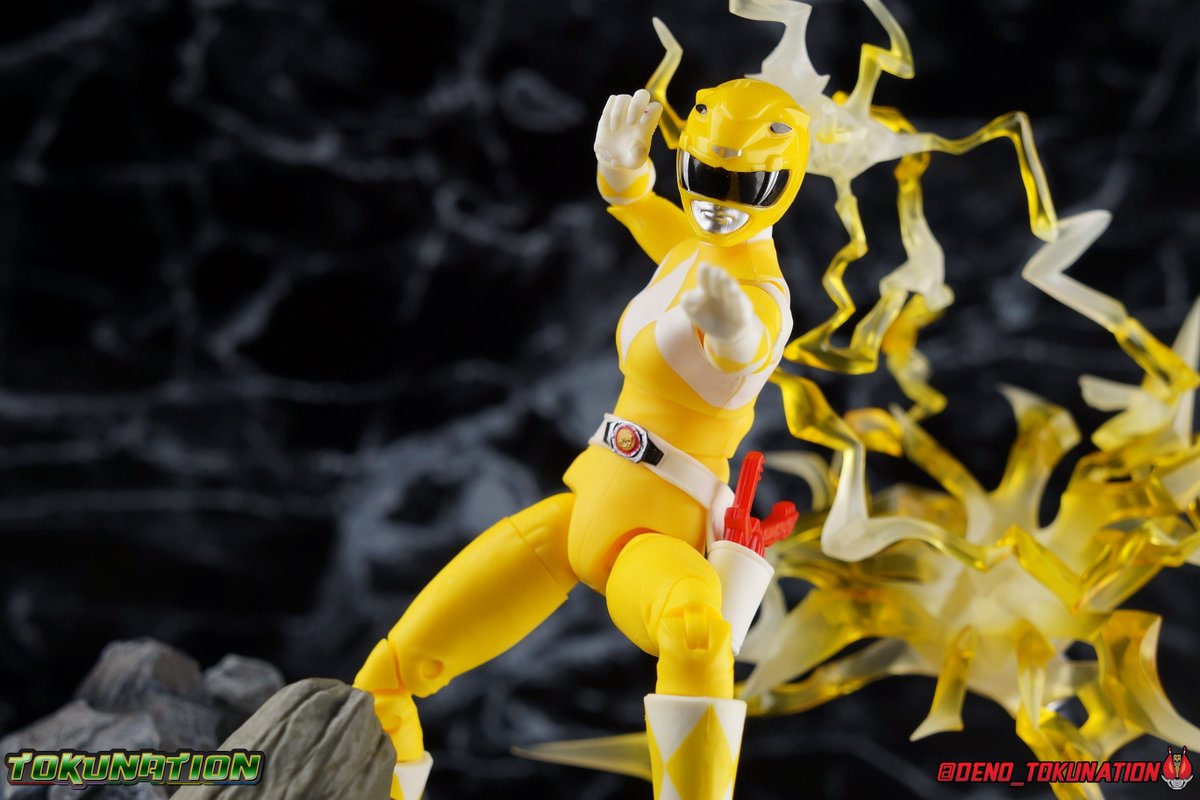 power rangers lightning collection mighty morphin yellow ranger