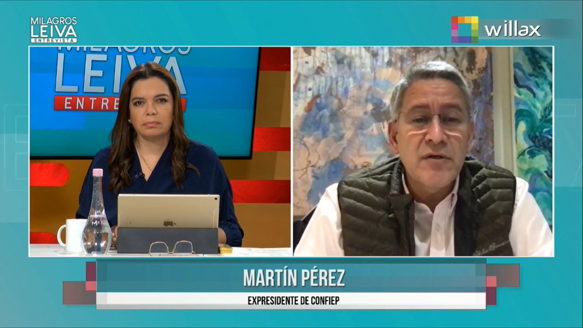 #MilagrosLeivaEntrevista
#MartínPérez: Expresidente de Confiep: “Se calcula que hay 400 millones de soles que han recibido en entidades del estados del sector privado"
En vivo 👉 https://t.co/V1sHyoiRKJ https://t.co/nJBmHGkHAi