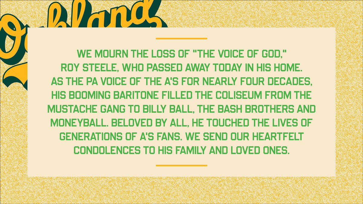 Athletics tweet media