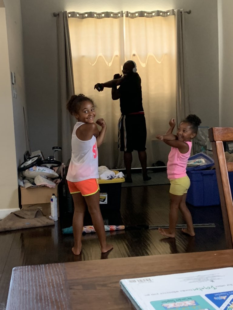 (1/4)Today I shed a few tears watching how much my girls truly love their Daddy. I can’t fathom the thought of having to tell them he didn’t make it home because someone feared his dark skin. It’s not an “us” and “them”, it needs to be a “we”! We must do better!