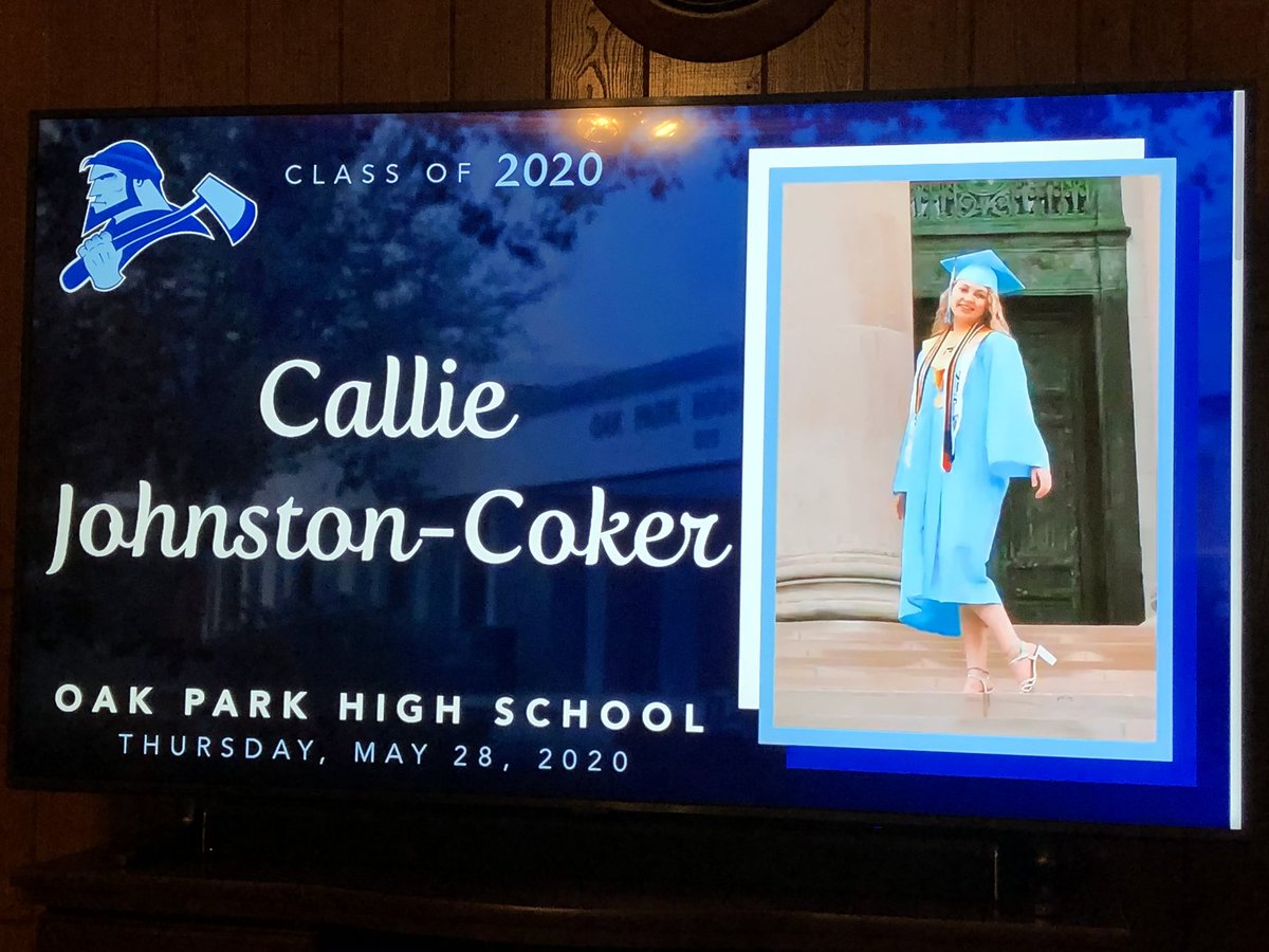alijohnstonhull's tweet photo. Congratulations #classof2020strong #OPGrad2020 So incredibly proud of all of you!! @Northmen_OPHS @NKCSchools https://t.co/Sei8YQwoCs