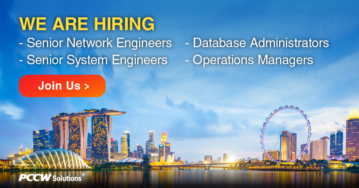 We are #hiring in #Singapore with over 200 open positions! If you meet the requirements for any of our open #roles, we invite you to #apply and be part of the PCCW Solutions Insys Family! Click here for details: https://t.co/dpDKZ9gc2w https://t.co/3r6wZWhrF3