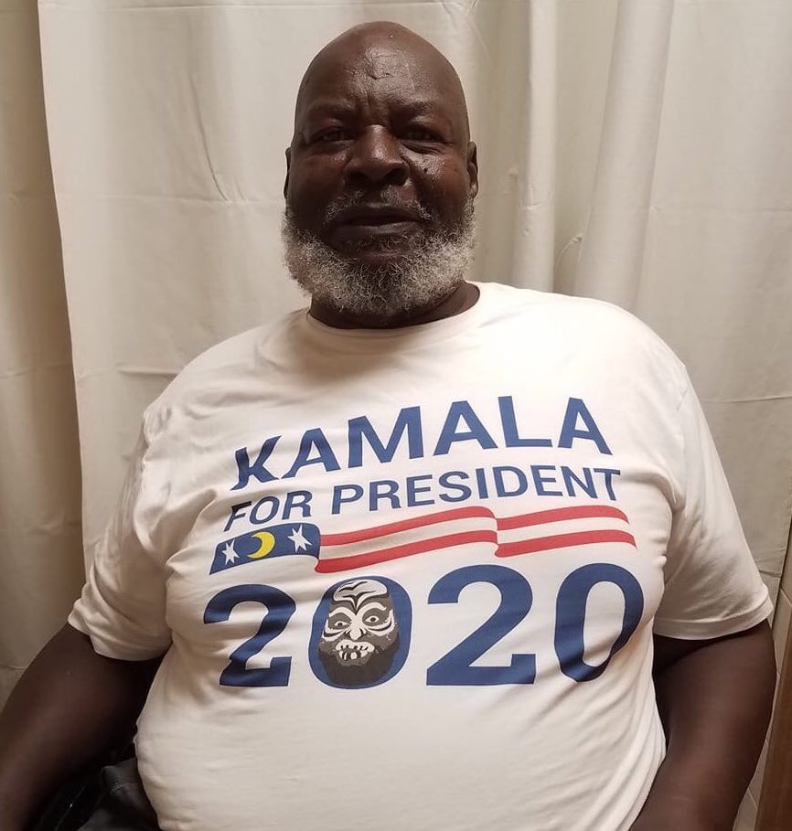 Now here's a candidate I can support. Go Kamala the Ugandan Giant Go!