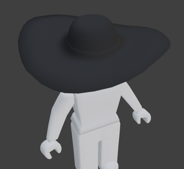 Ablimity On Twitter My Sixty Sixth Item For Ugc Name Wide Brimmed Summer Hat Roblox Robloxdev Robloxugc - black straw hat roblox