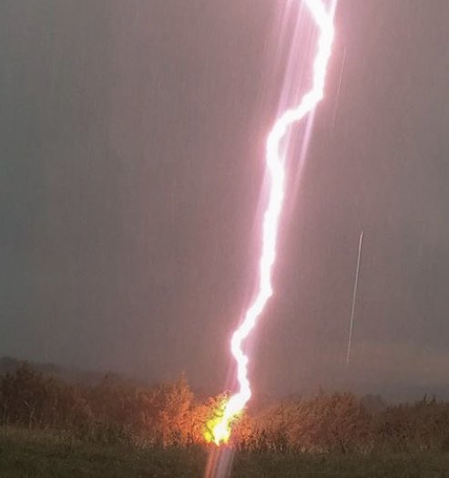 Top 101+ imagen closest lightning strike