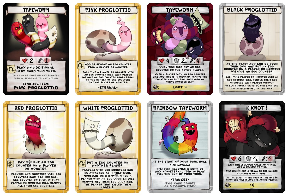 binding of isaac four souls promo cards Binding of Isaac Four Souls Ultra Pride Corrupted Data Promo Cards Gen Con
